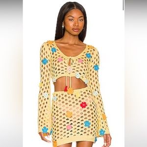 Lovers and Friends Cropped Sweater